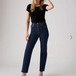 Levi’s Ribcage Straight Jeans 27x29